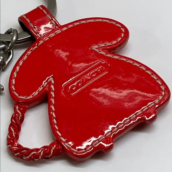 Coach Telephone Key Fob Bag Charm Vintage EUC - Picture 6 of 7